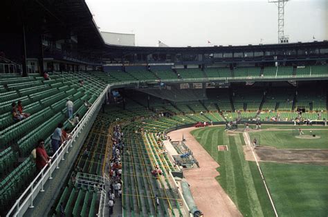 comikey|inside old comiskey park.